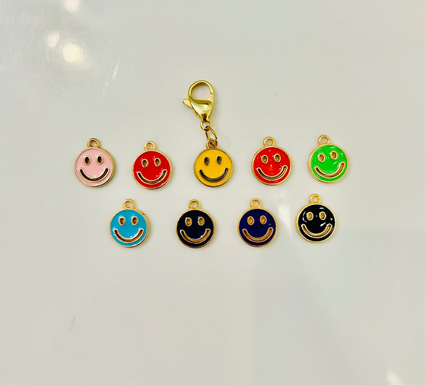 Smiley Face Bridle Charms