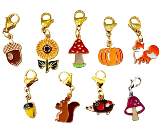 Fall Bridle Charms